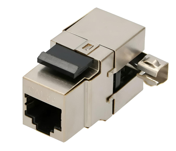 ExtraLink  Moduł keystone port RJ45 STP 5e (srebrna) - 1323239 - zdjęcie